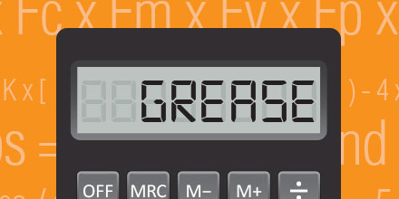 Tool for Calculating Grease Volume