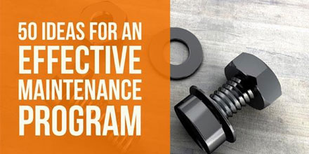 50 Ideas for Maintenance Programs