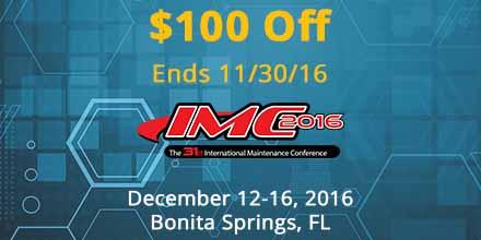 IMC-2016: Where Asset Management Meets Reliability