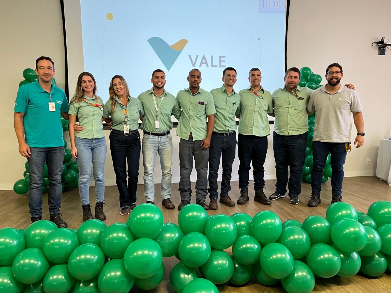 Lisandra and her team celebrating